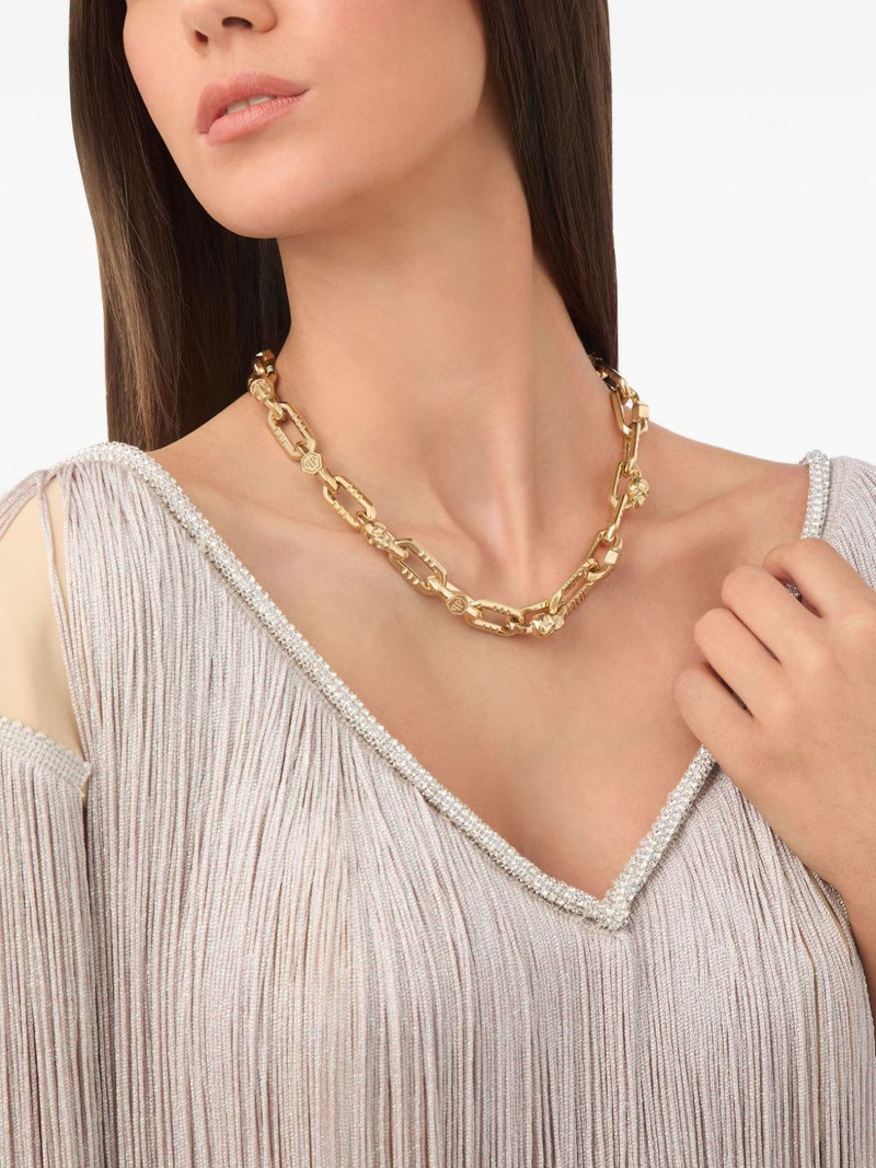 PHILIPP PLEIN cable-link necklace outlook