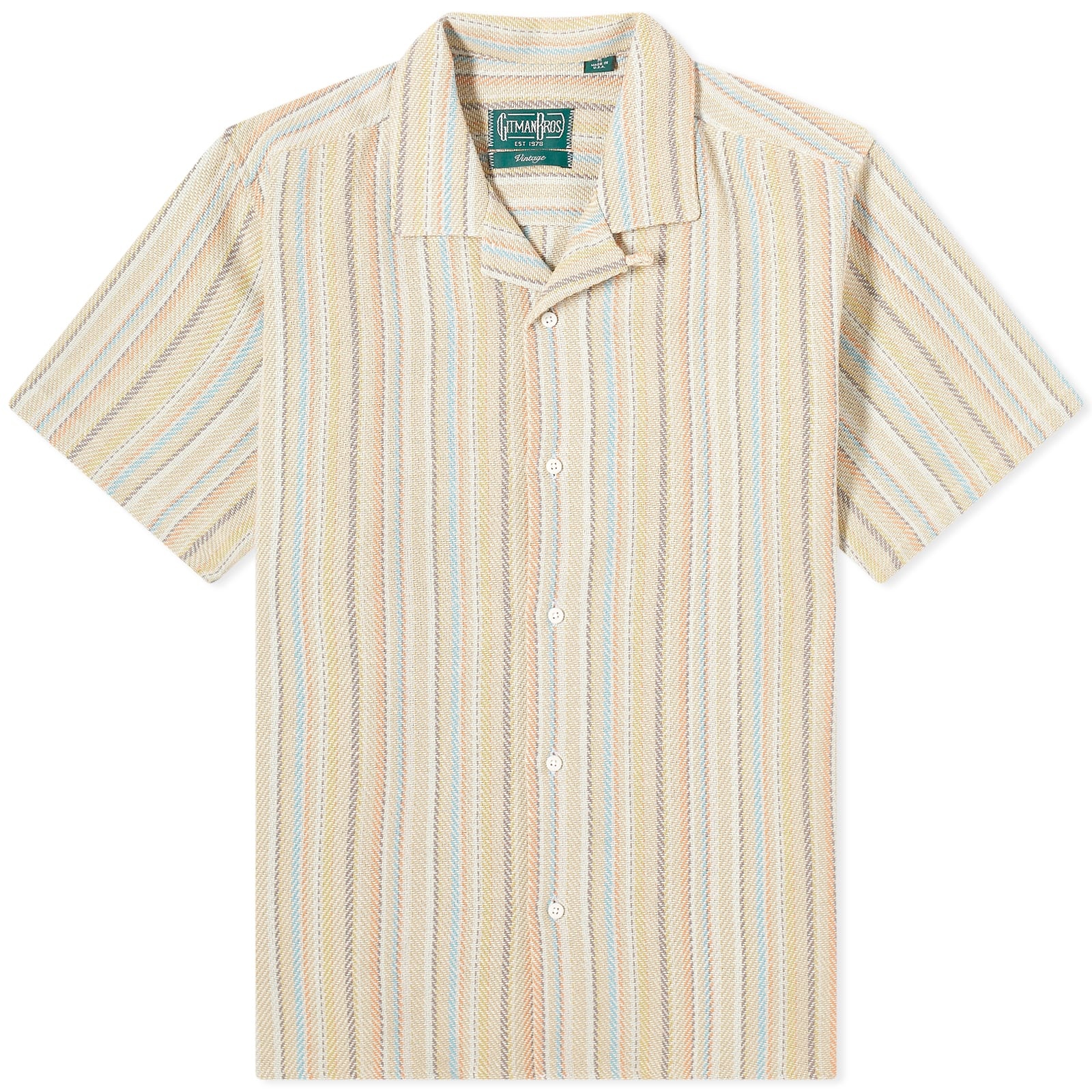 Gitman Vintage Baja Blanket Camp Shirt - 1