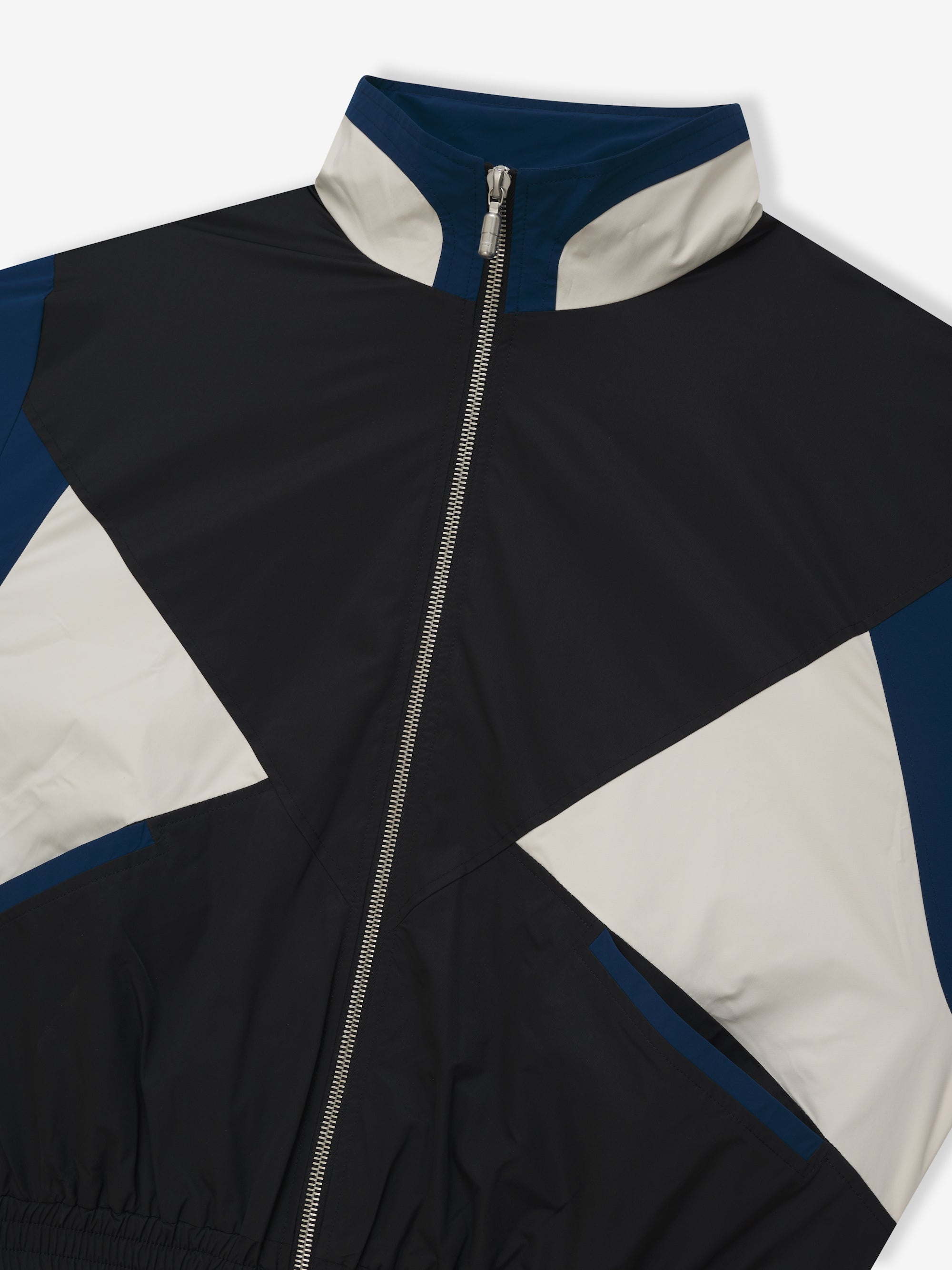 COLOR BLOCKED TRACK JACKET - 2