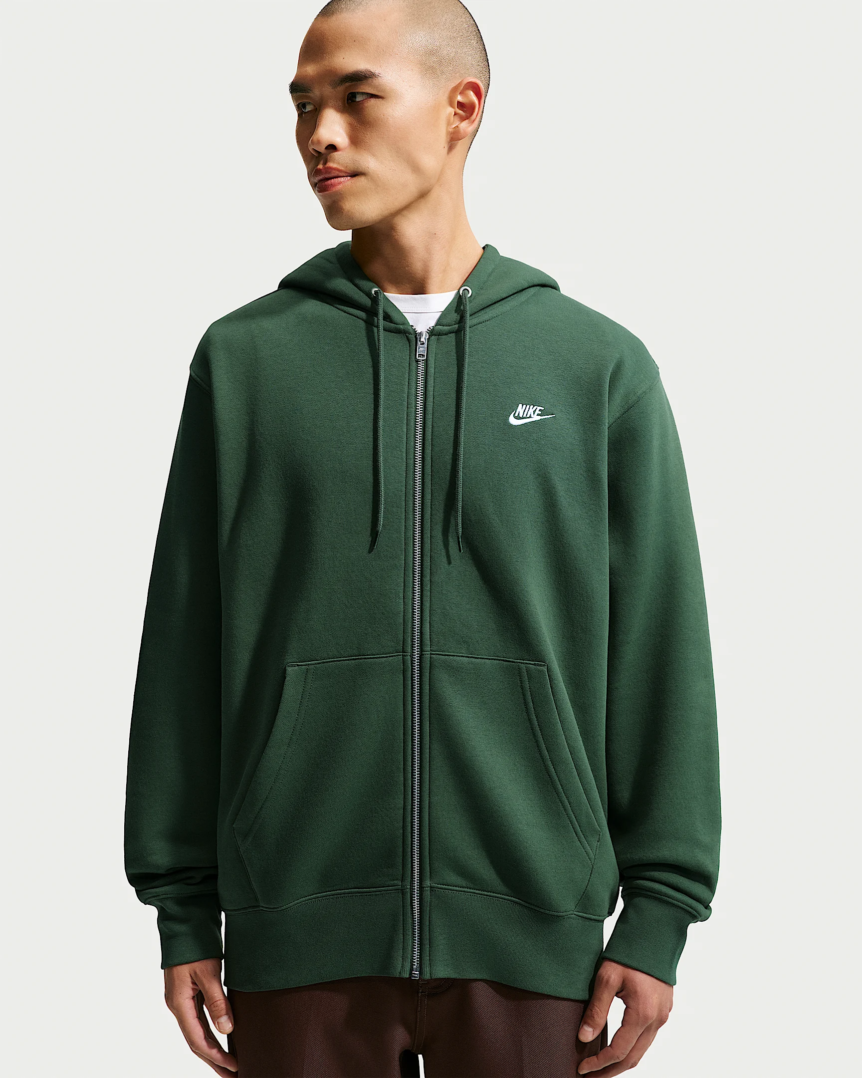 Nike Club Men's Full-Zip Fleece Hoodie - 1
