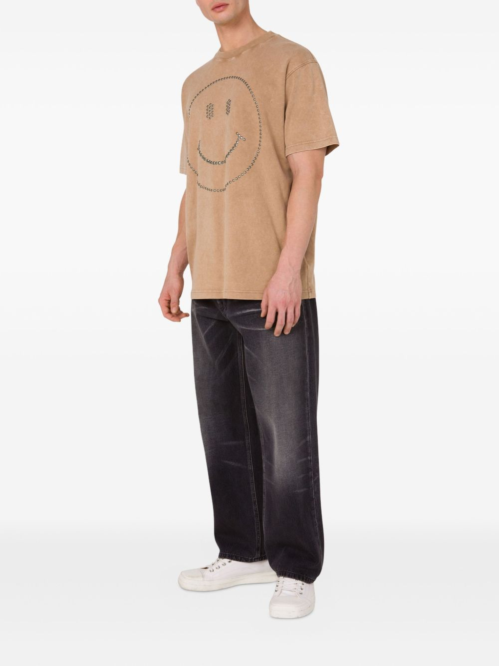 Smiley studded T-shirt - 2