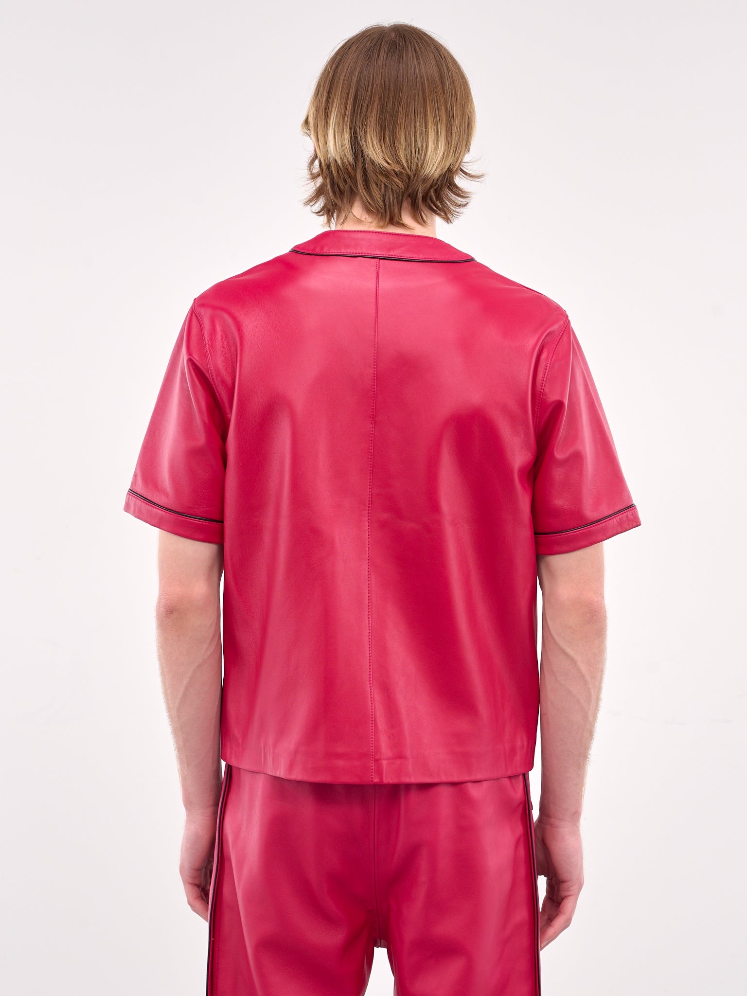 Leather Baseball Shirt - 3
