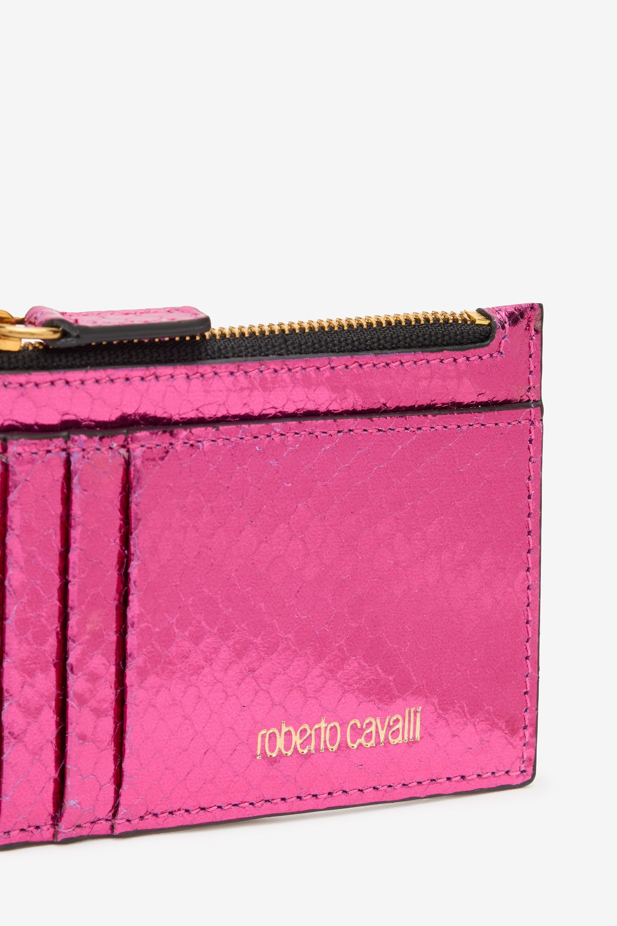 Coin Purse with Snake Print - 4