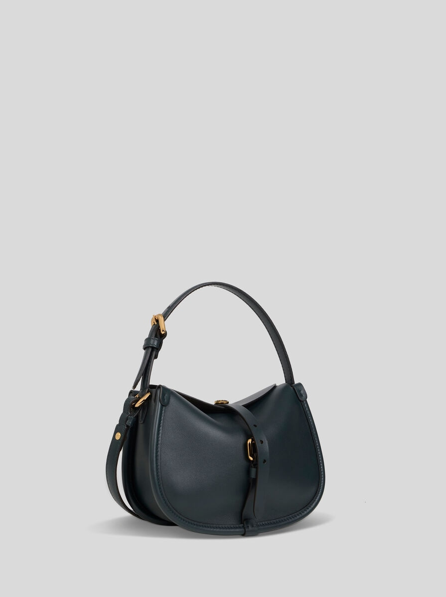 SMALL LEATHER PONY BAG - 5