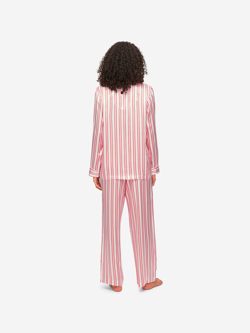 Women's Pyjamas Brindisi 81 Silk Satin Pink - 4