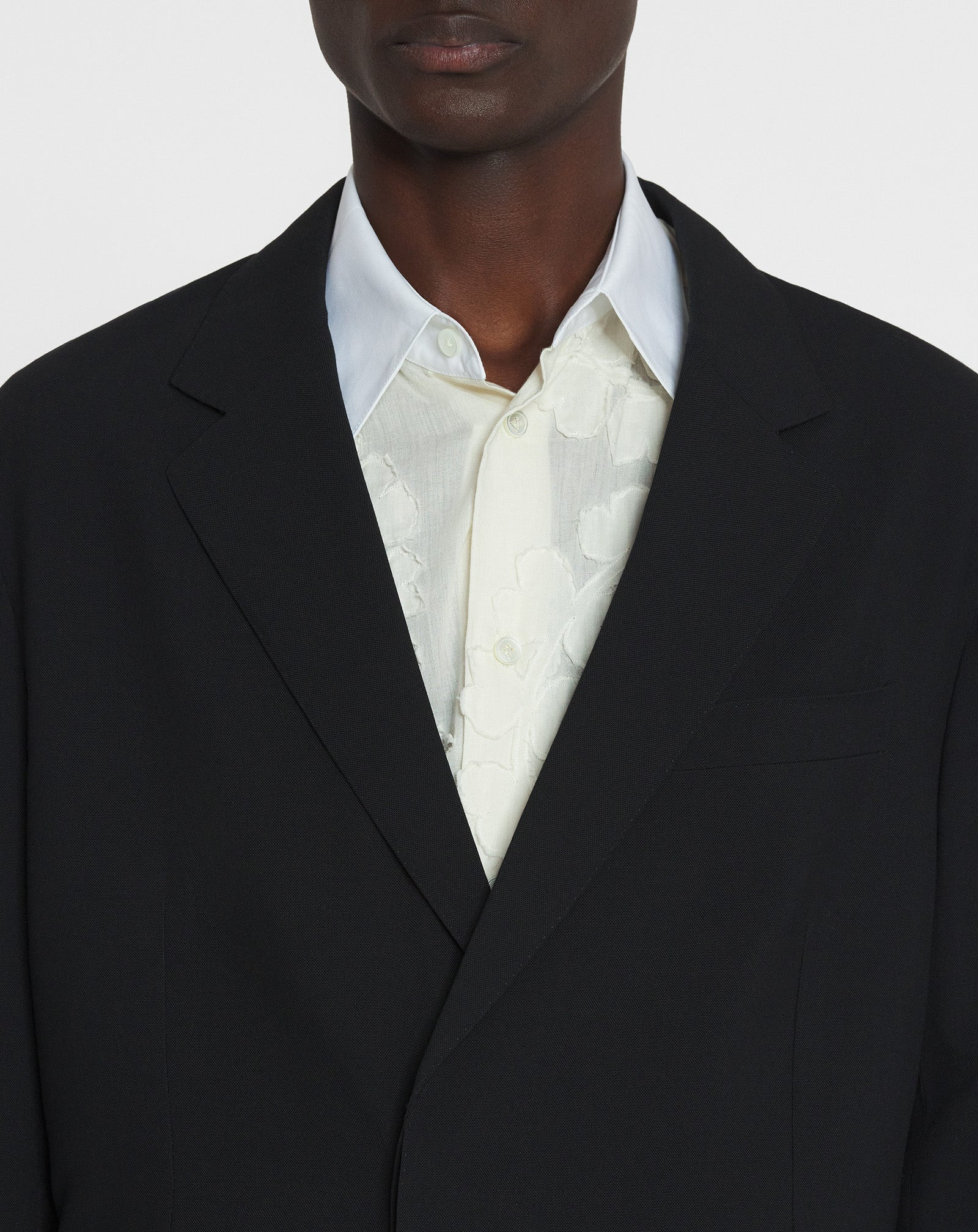 LOOSE-FITTING WOOL JACKET - 6