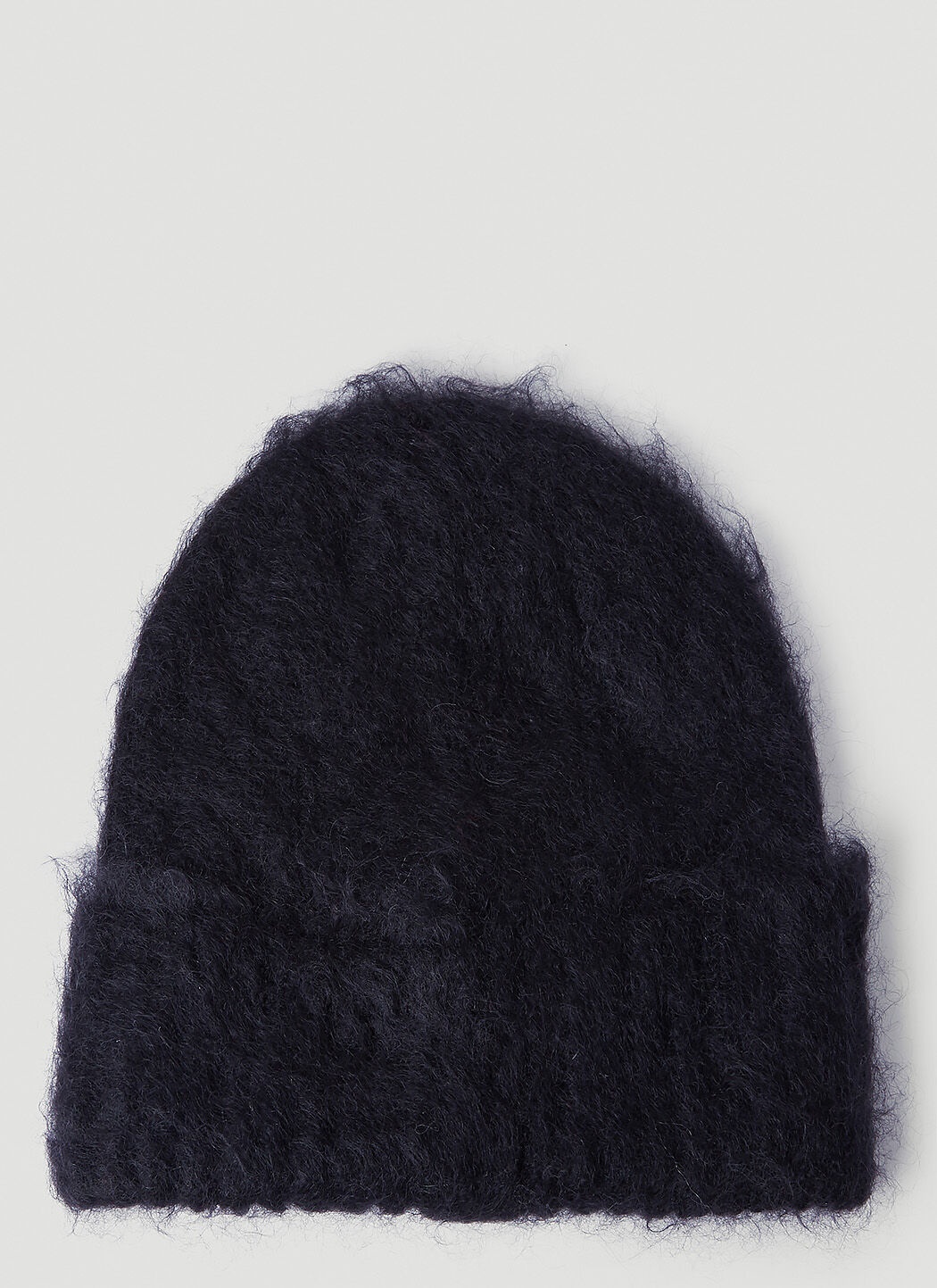 Fuzzy Knit Beanie Hat - 2