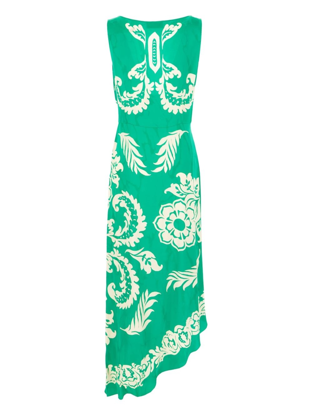paisley-print midi dress - 2