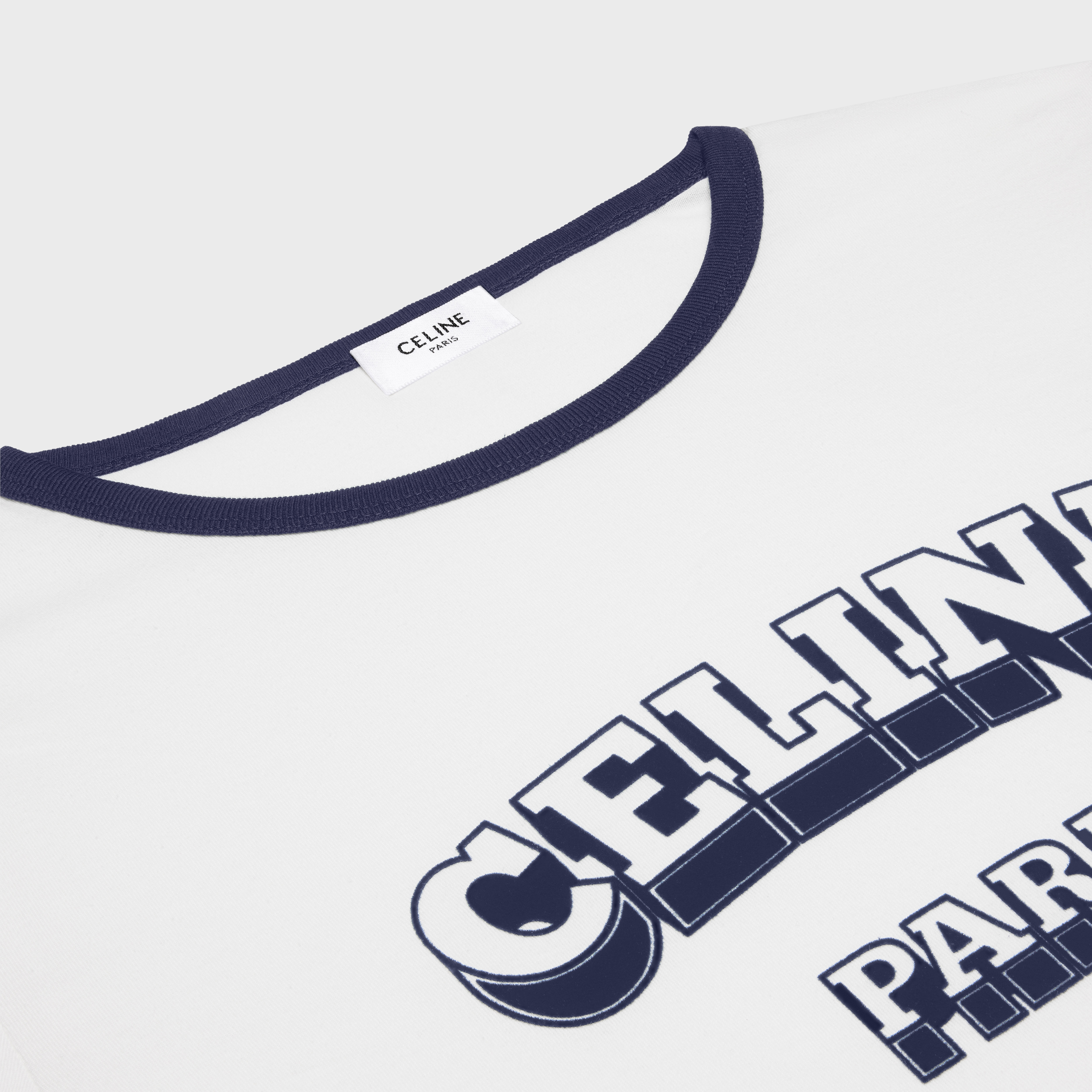 Celine Paris 70's T-shirt in cotton jersey - 3