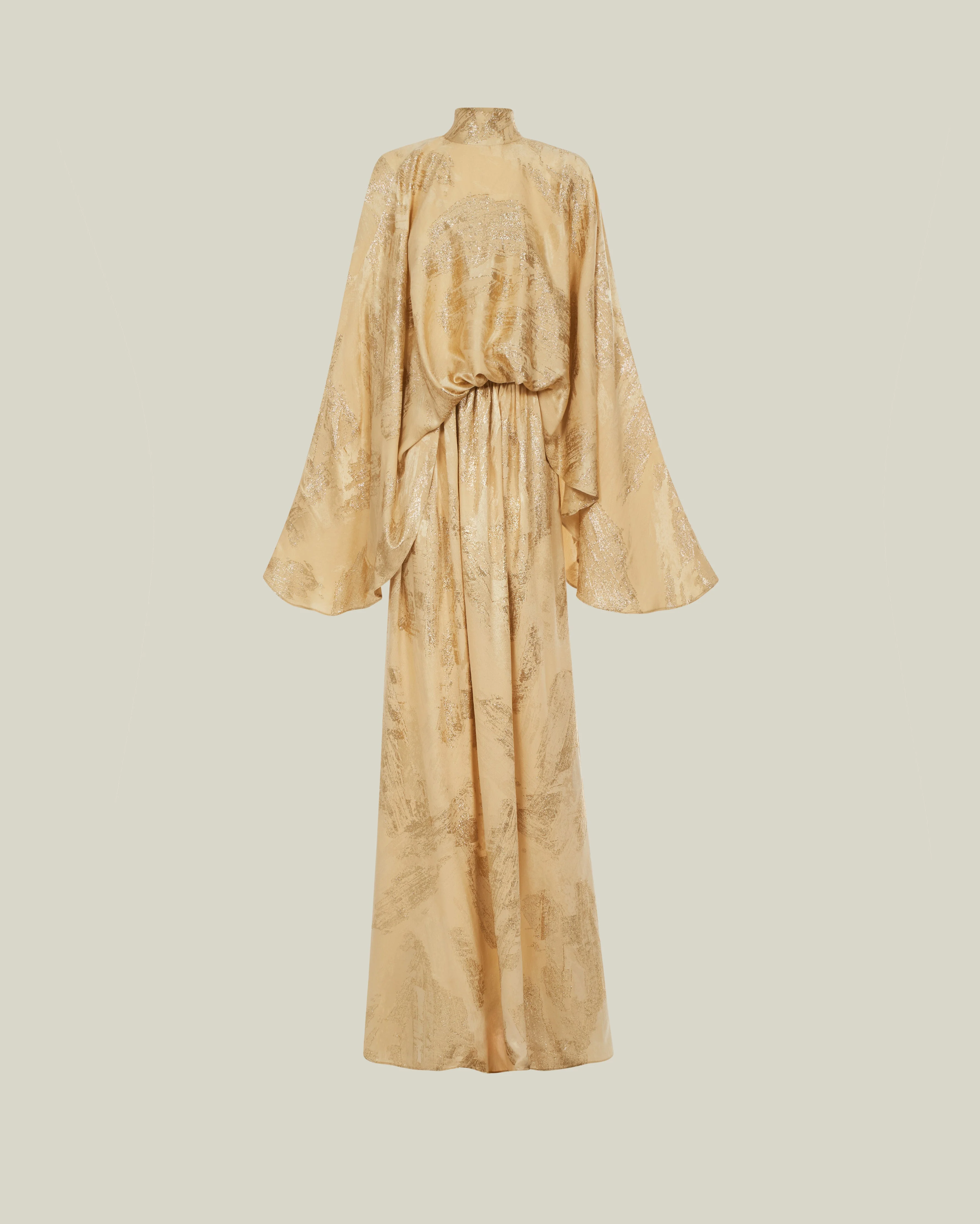 Lamarr Dress in Gold - 1