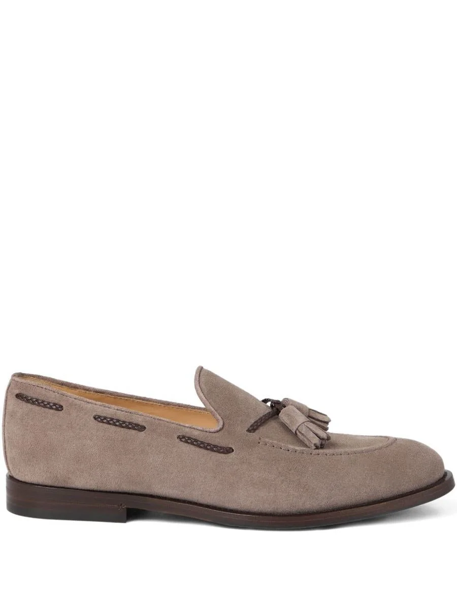 Brunello Cucinelli Suede Loafers - 1