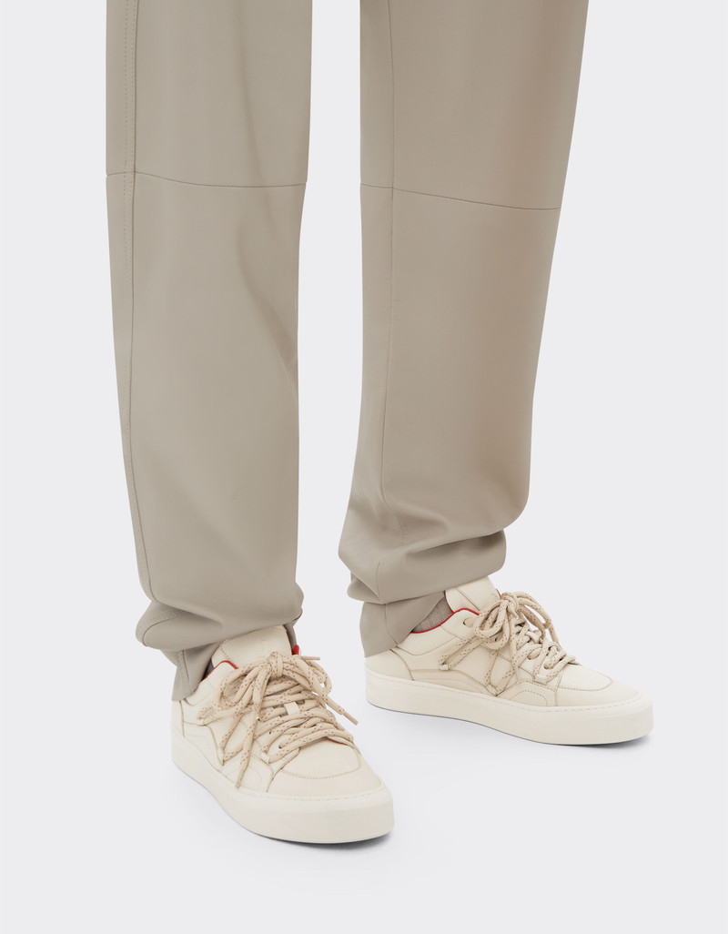 Ferrari Trainers in tumbled leather outlook