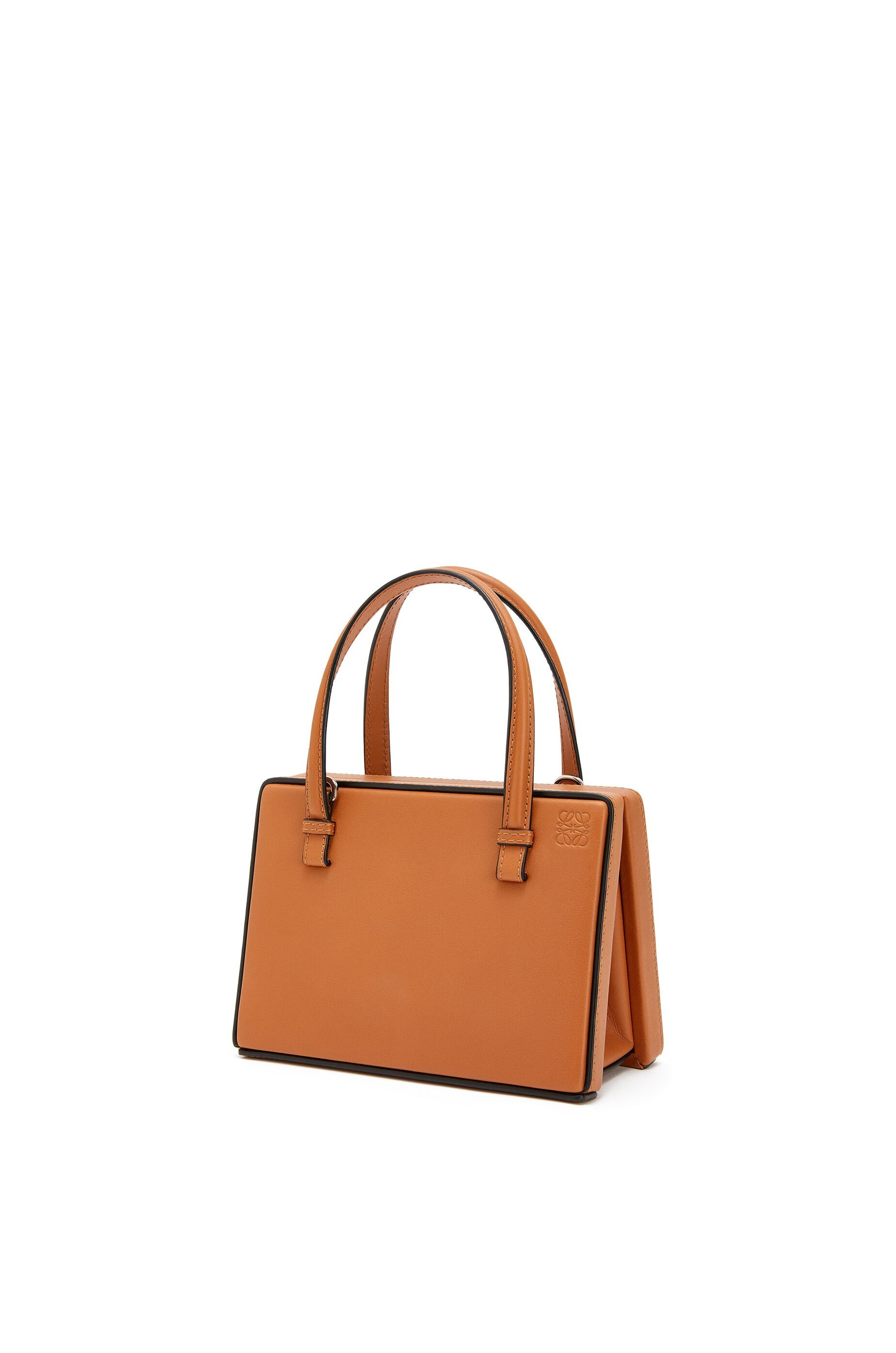 Small Postal bag in natural calfskin - 3