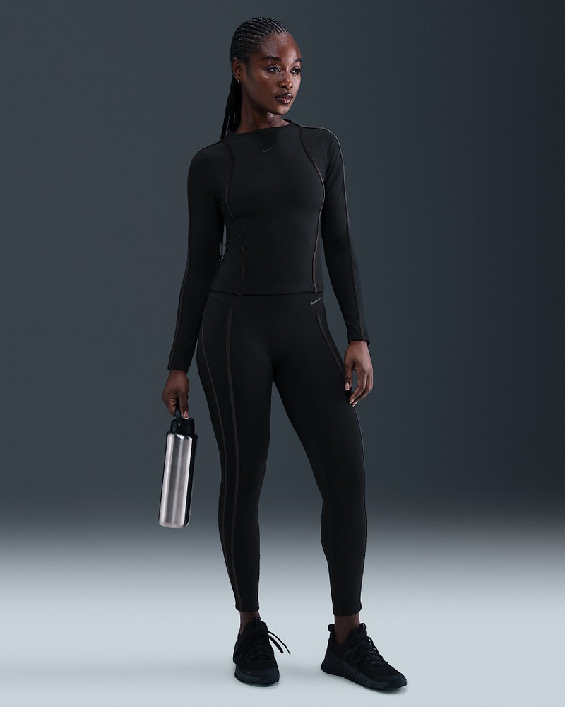Nike One Fitted Women's Dri-FIT Long-Sleeve Top 4
