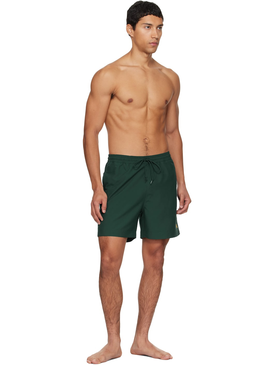 Green Chase Swim Shorts - 4