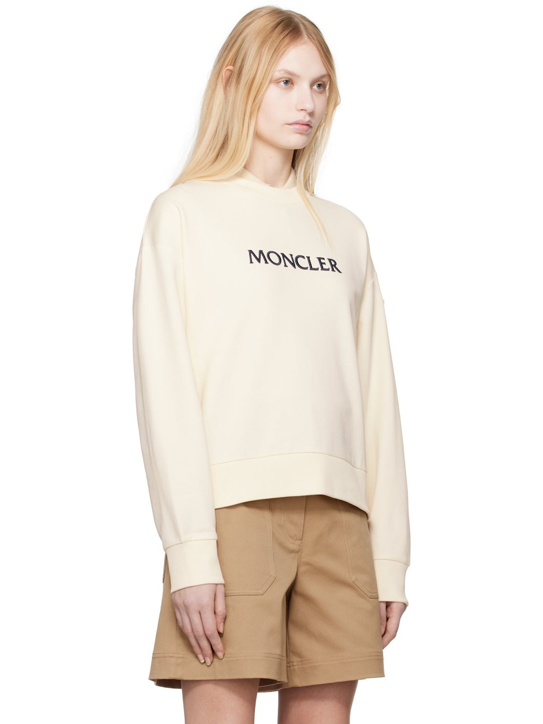 Off-White Embroidered Logo Sweatshirt - 2
