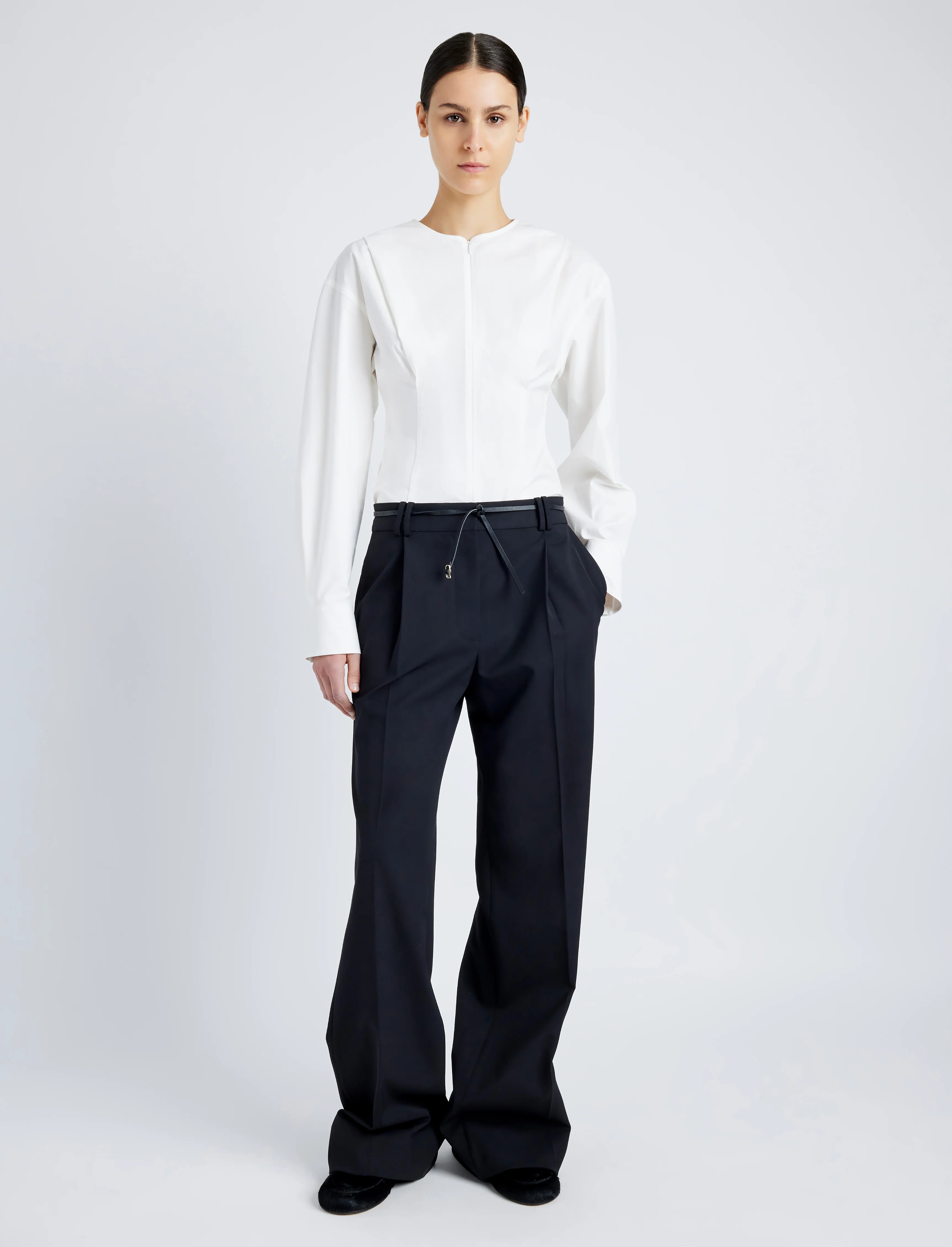 Ivonne Top in Eco Poplin - 3
