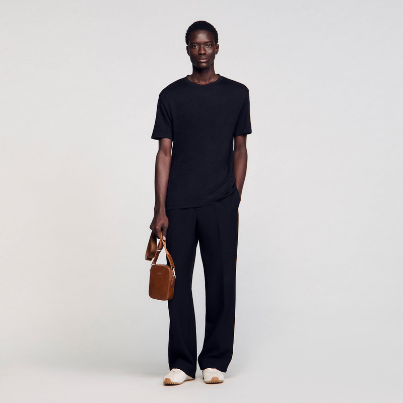 Sandro LINEN T-SHIRT outlook