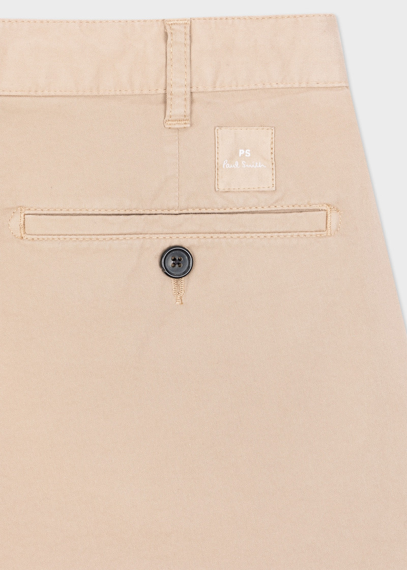 Paul Smith Pima Stretch-Cotton Garment-Dyed Shorts outlook
