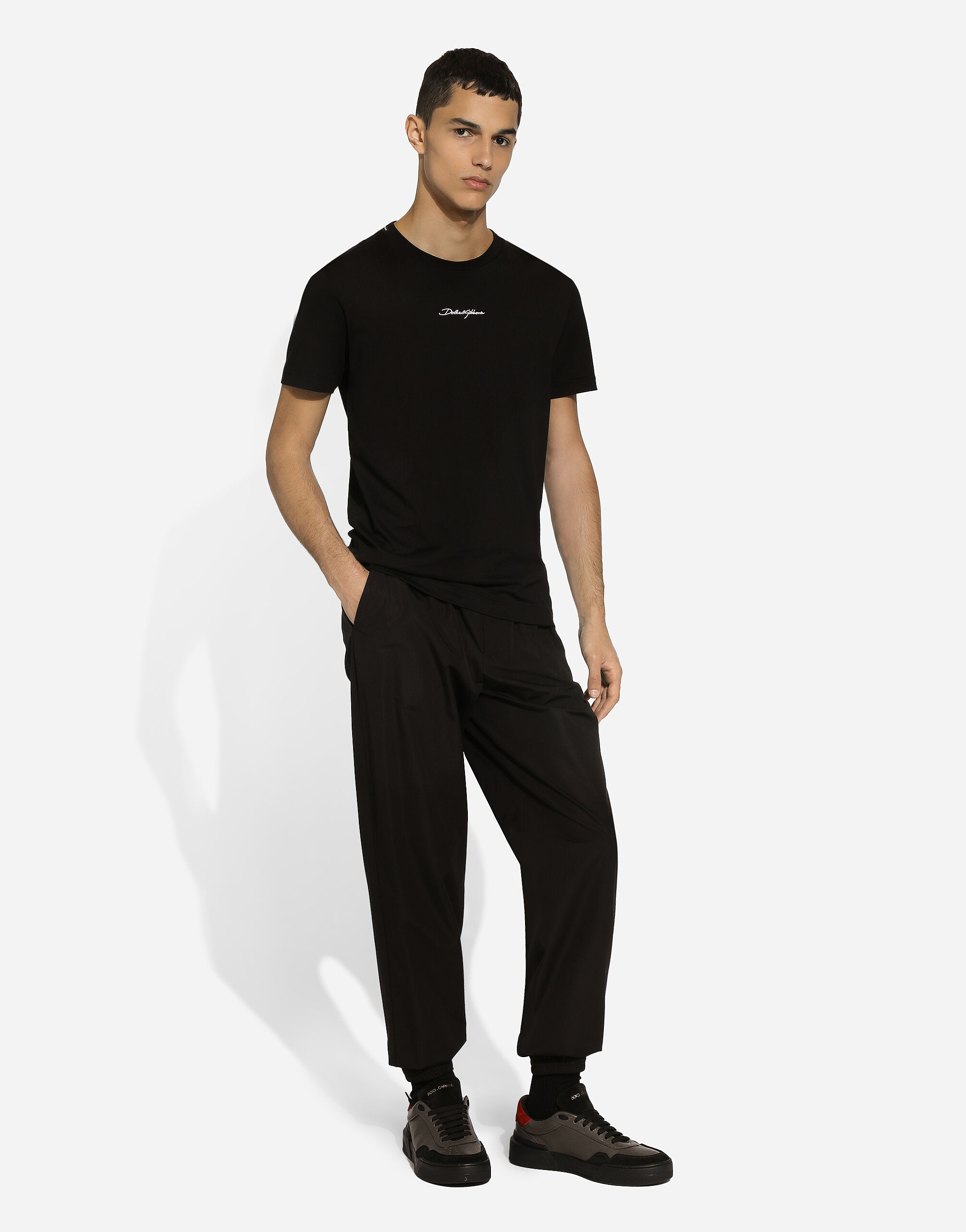 Cotton T-shirt with logo - 5