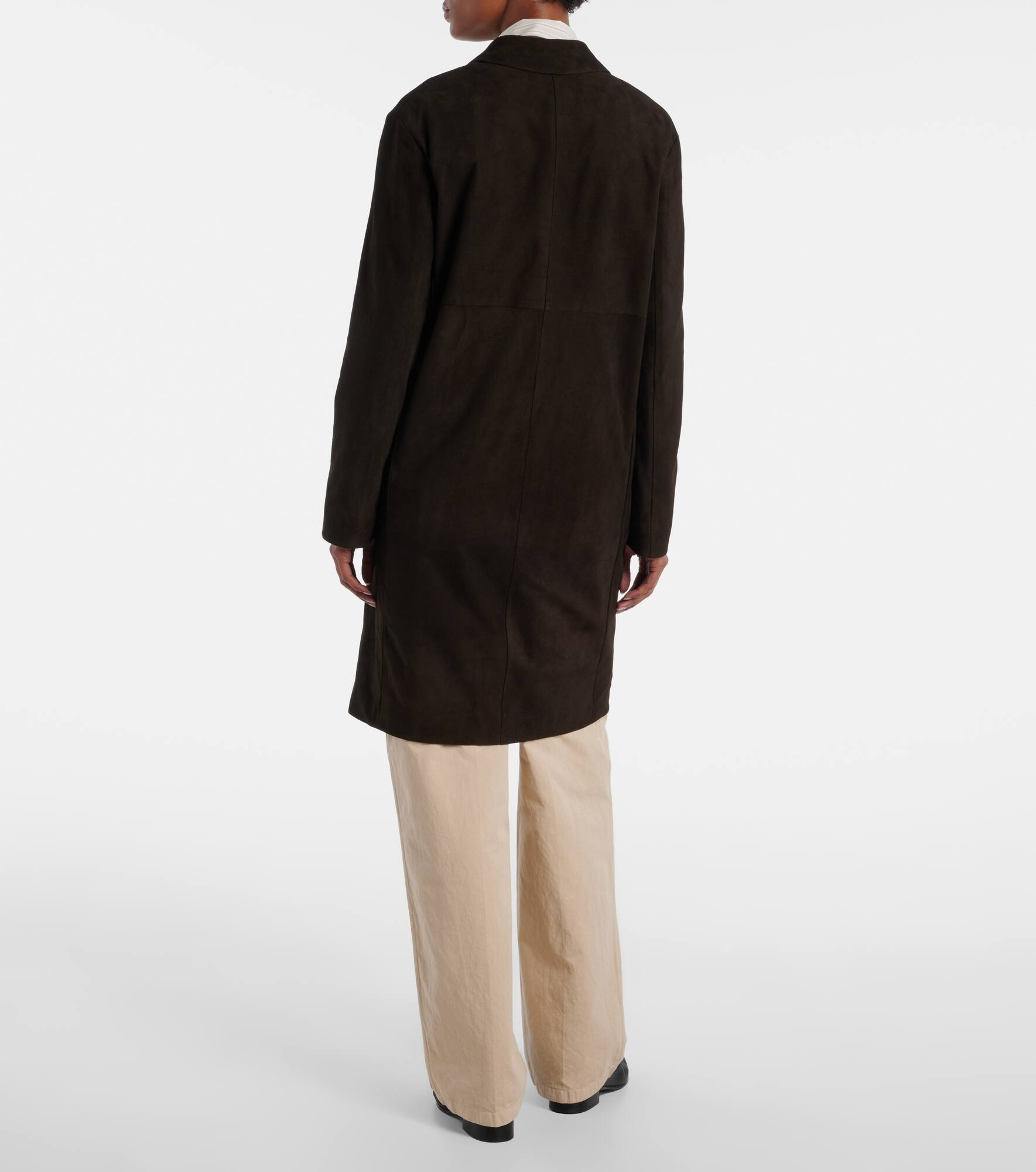 Babilonia suede coat - 3