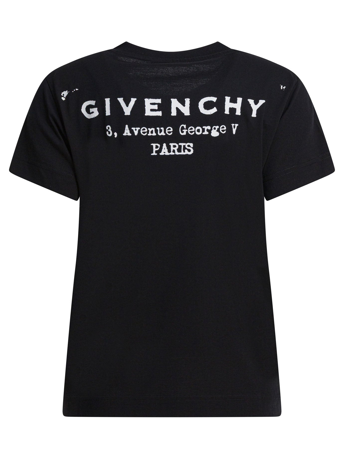 Givenchy Women T-Shirt With Givenchy Print - 2