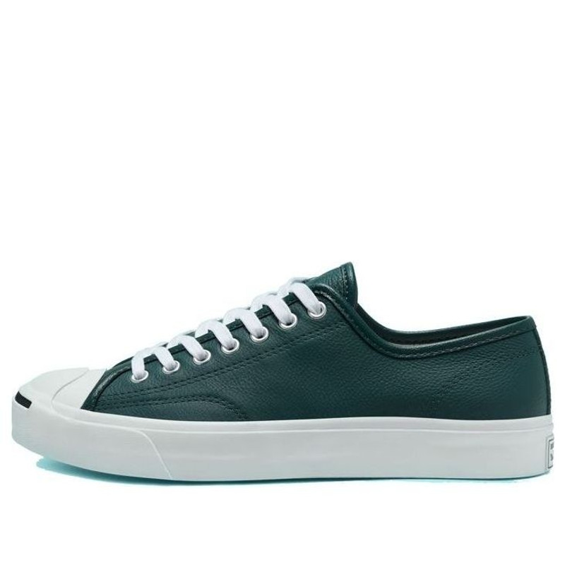 Converse Seasonal Color Leather Jack Purcell 'Green White' 166726C - 1