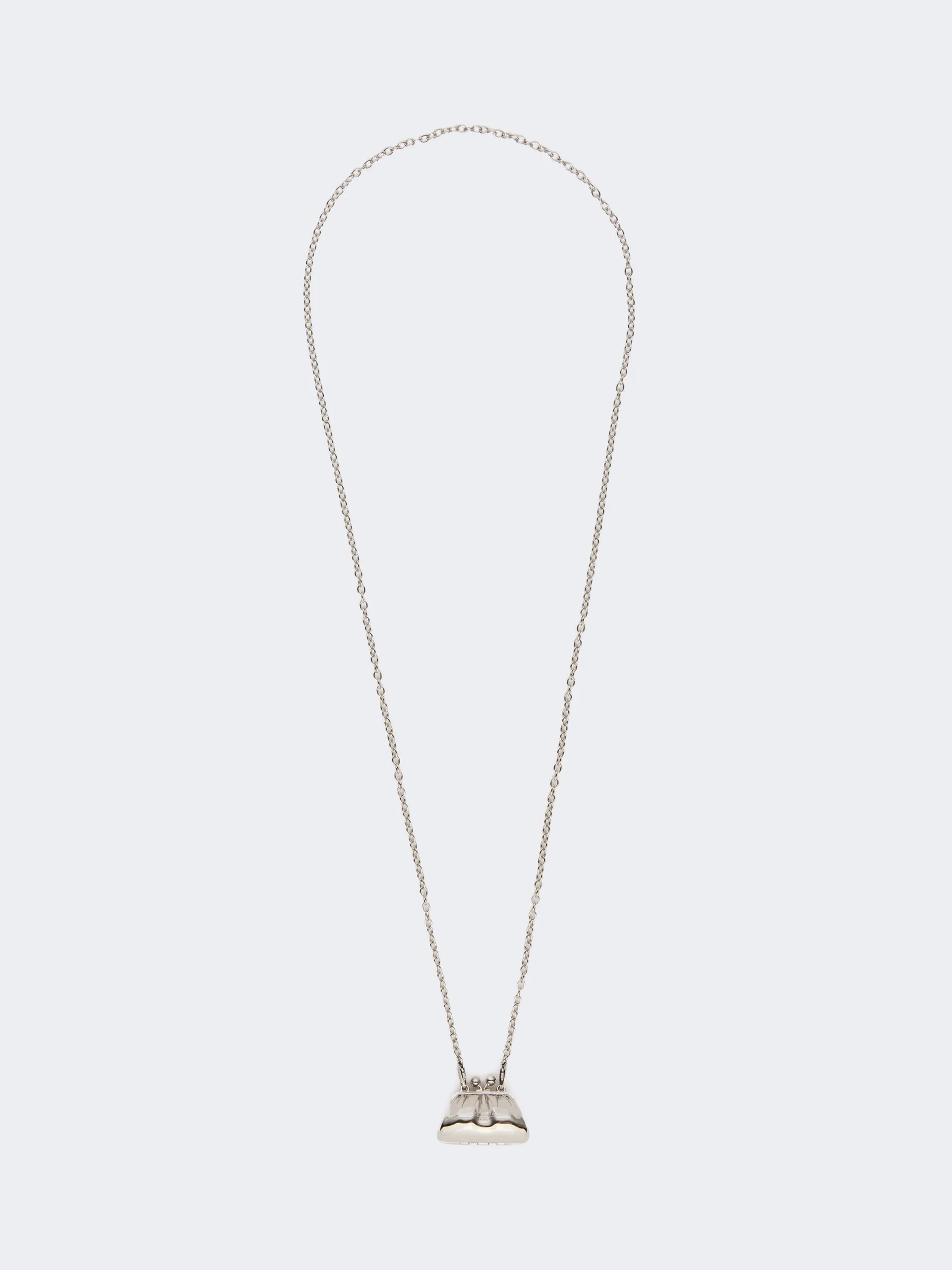 PASTICCINOC1 Large Pasticcino Bag pendant necklace - SILVER - 1