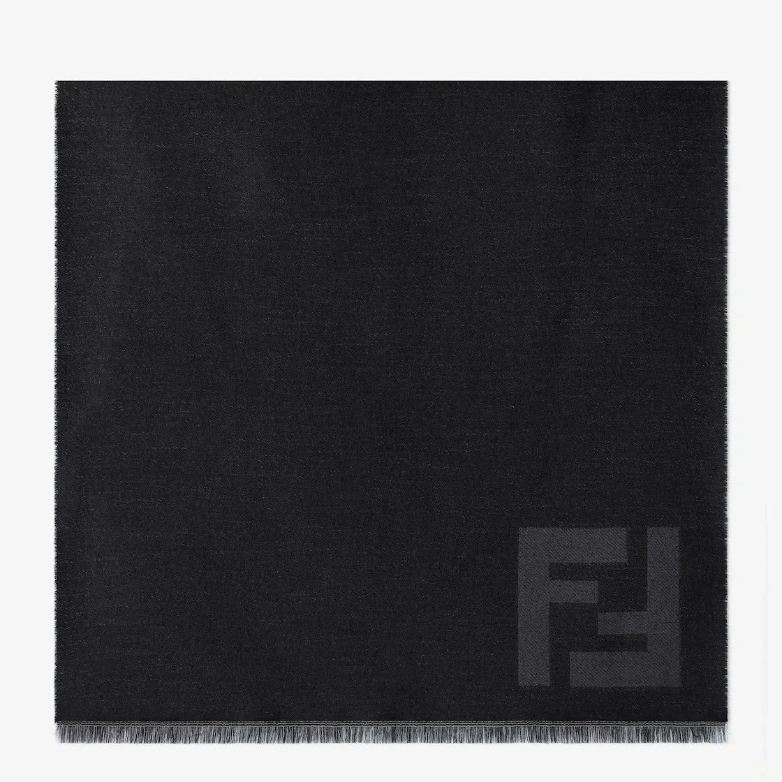 Fendi Wool Ff Scarf - 1