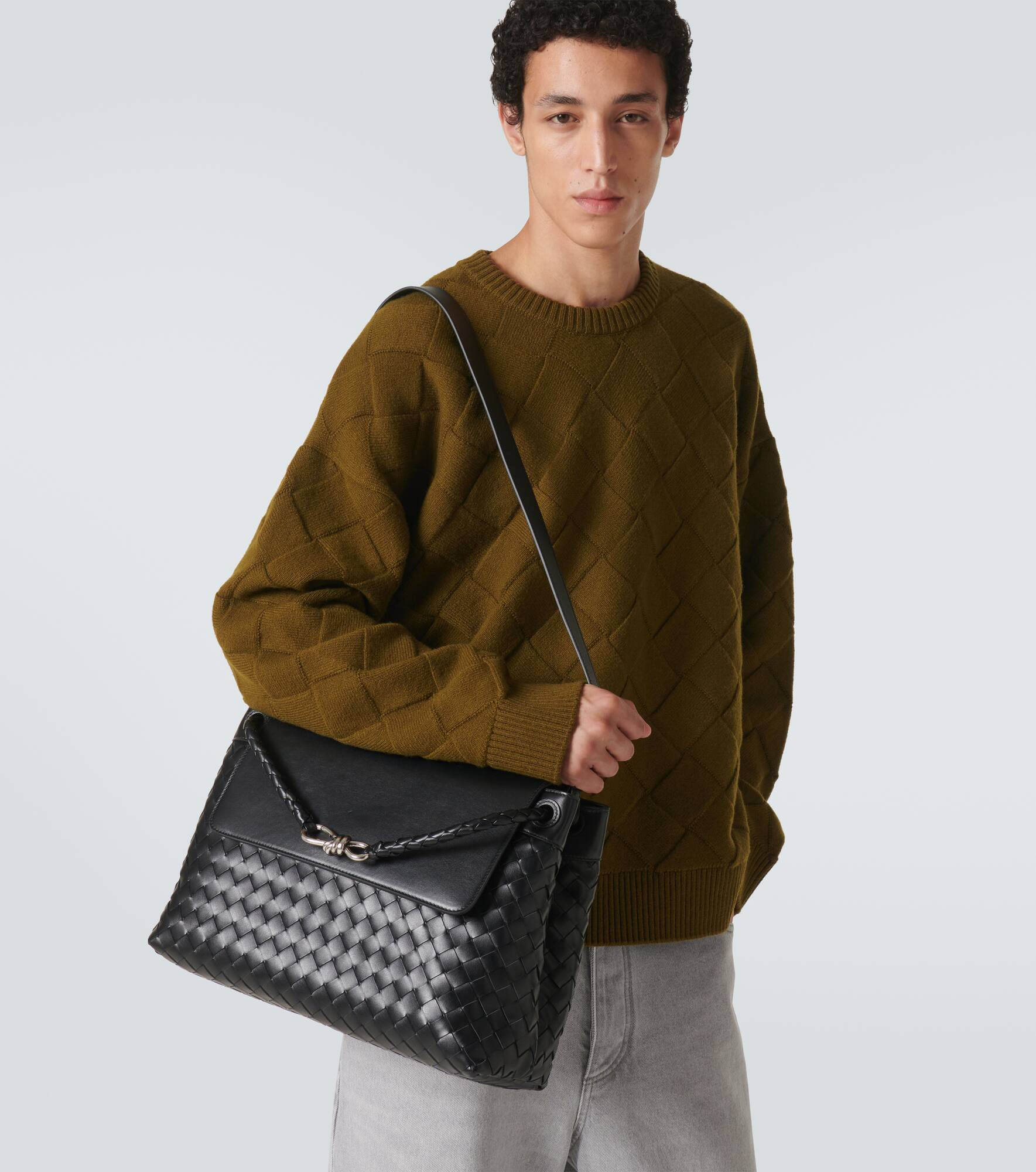 Andiamo Medium leather messenger bag - 2