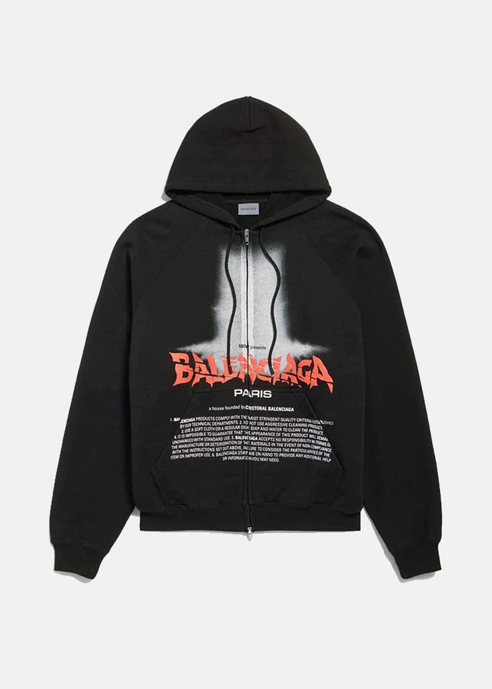 850338-TUVQ9-1000 Oversized Zip-Up - 1