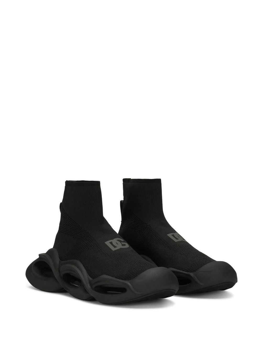Wave mid-top stretch sneakers - 2