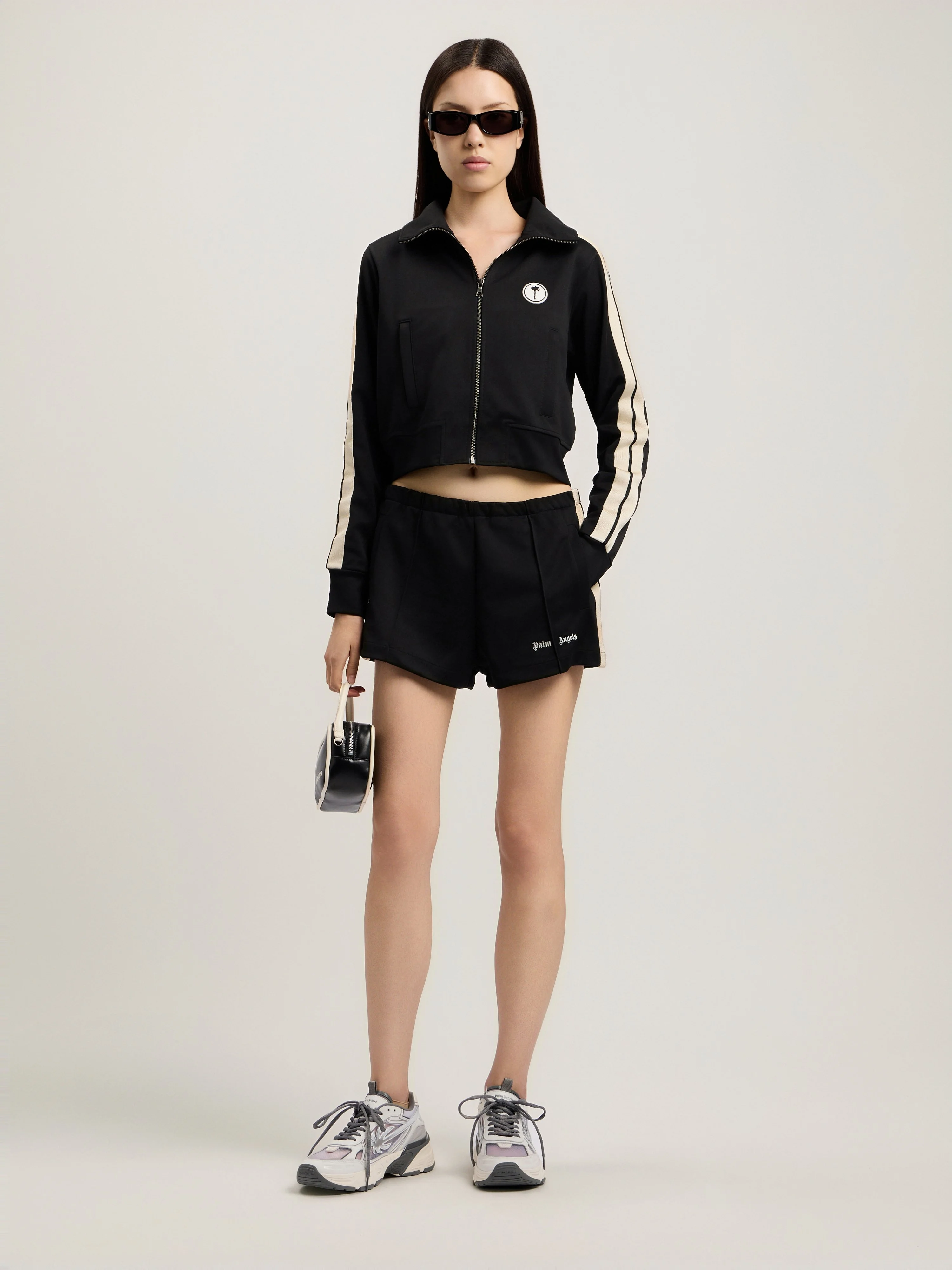 Tree Logo Crop Track Jacket - 1