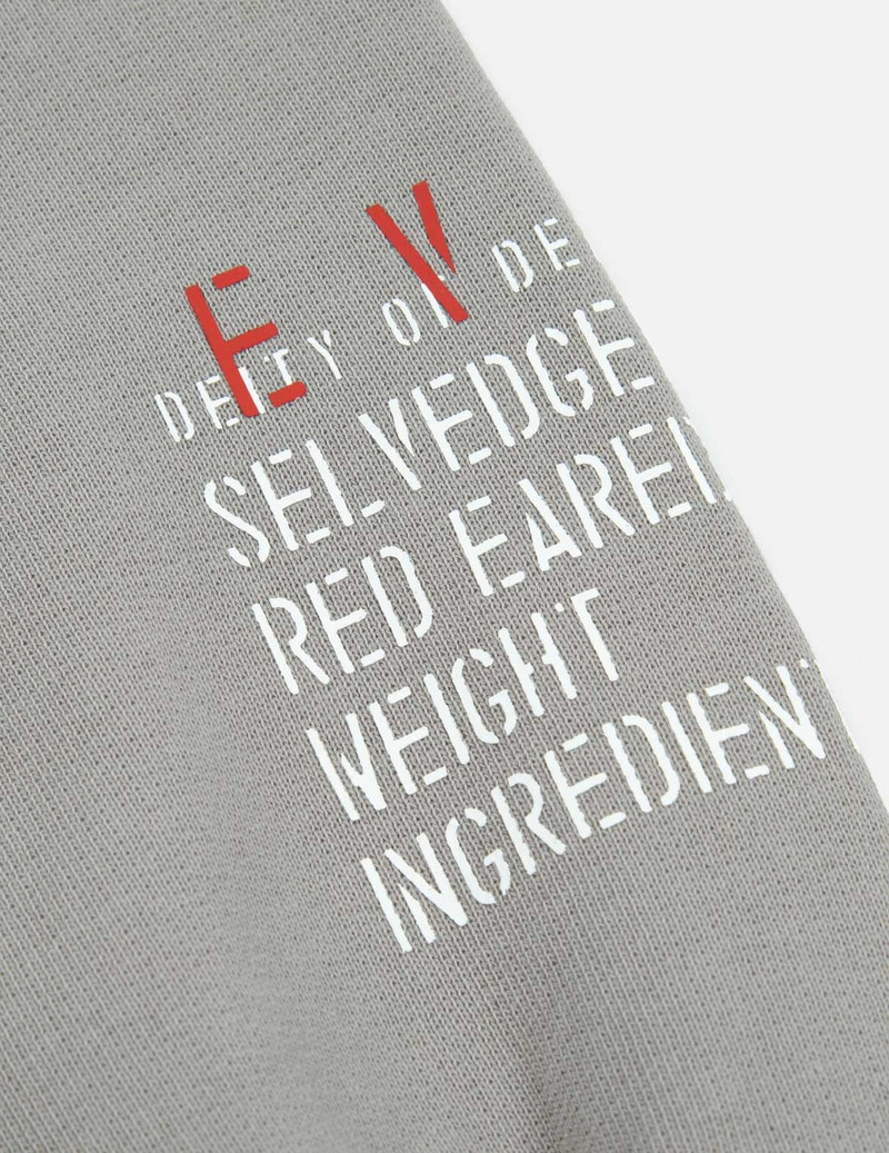 GRAFFITI SEAGULL AND SLOGAN PRINT LOOSE FIT HOODIE 8