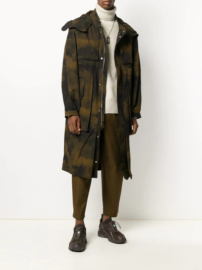 A-COLD-WALL* camouflage print coat outlook