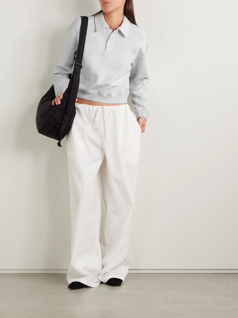 SKIMS Cotton-blend Jersey Long Sleeve Henley outlook