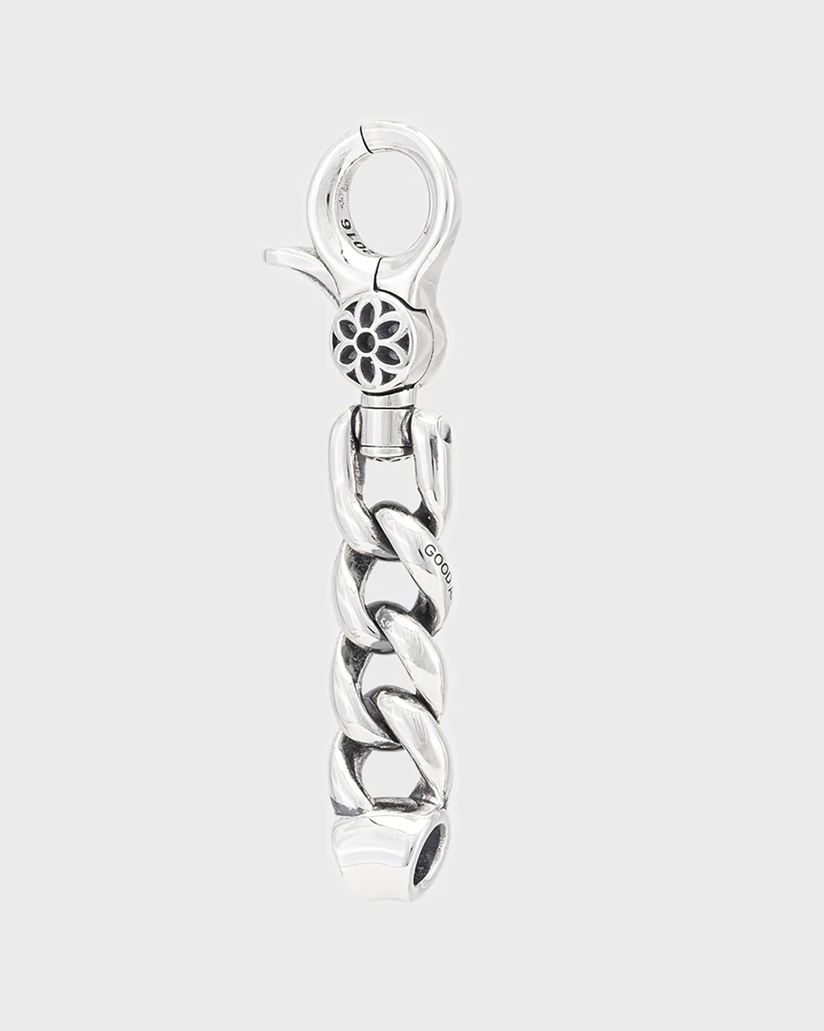 CLPS-16-KC GOOD ART HLYWD Big Eye Clip 16 Keychain - Sterling Silver - 1
