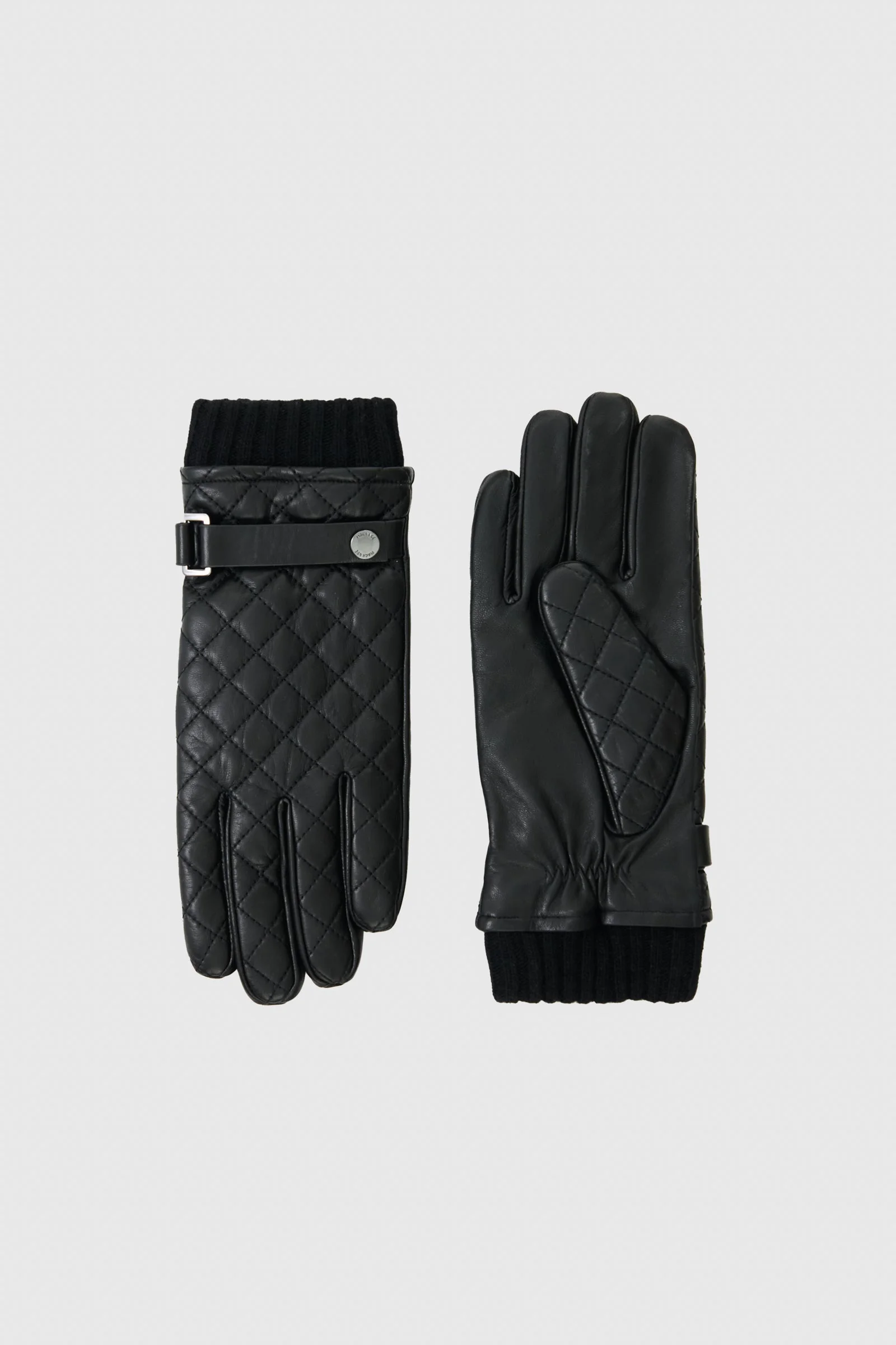 REEVE-Q Diamond Quilted Leather Gloves - 1