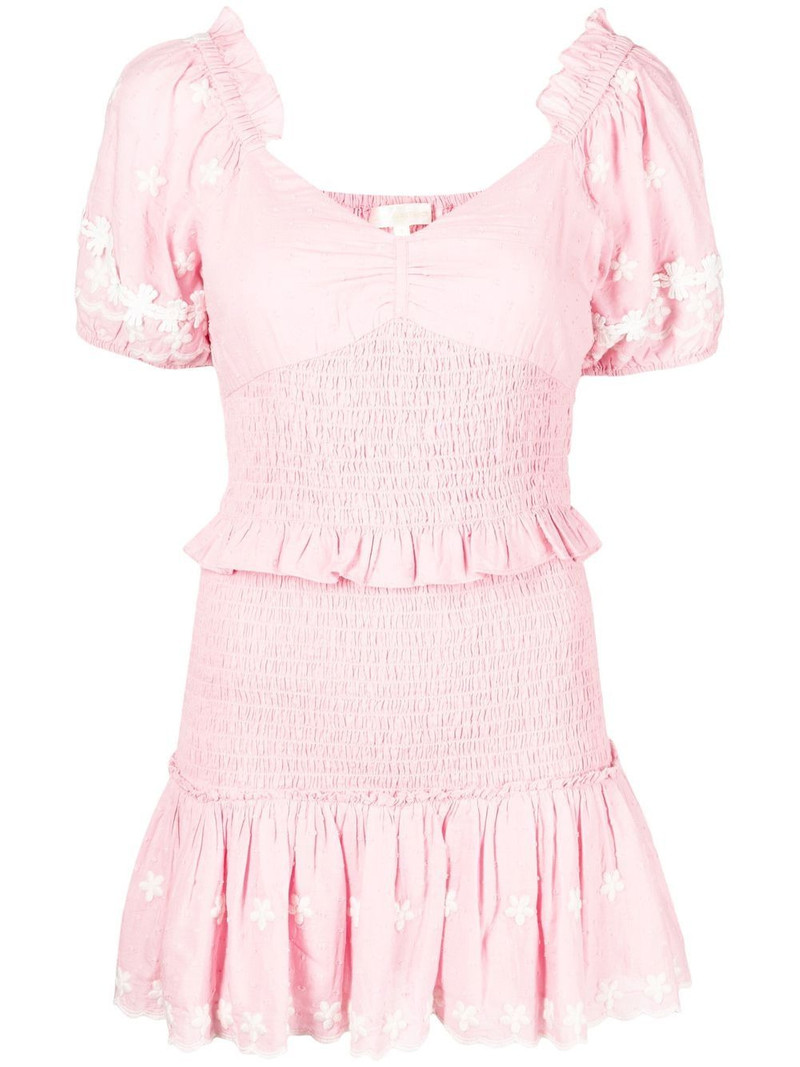 Jarraj smocked-detail dress 1