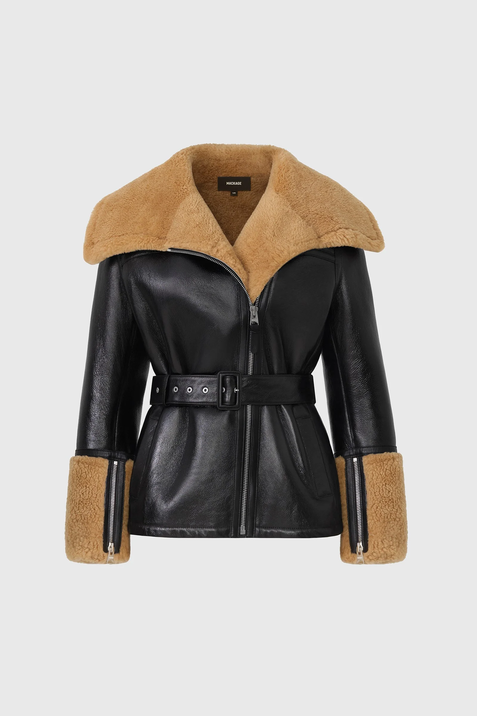 EILEEN shearling jacket - 1