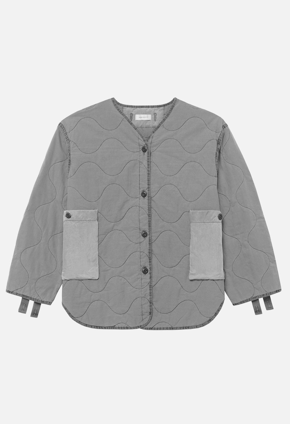 PANELED QUILTED JACKET - 1
