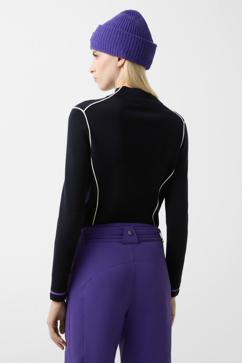 Elisa pullover in Navy blue 3