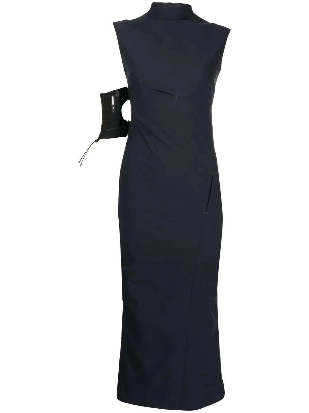 fitted midi dress - 1
