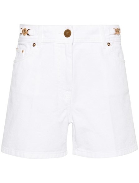 White denim shorts - 1