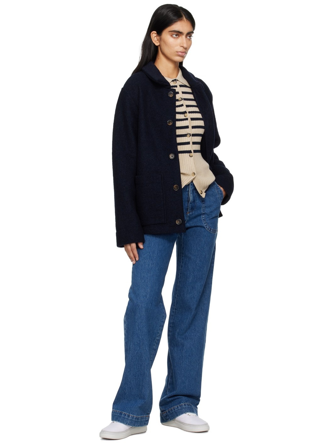 Navy Thais Jacket - 4