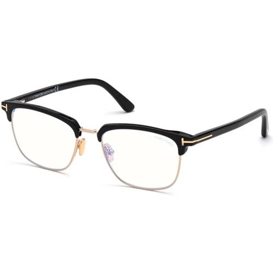 Tom Ford Blue Light Block Square Men's Eyeglasses FT5683-B 001 54 - 1
