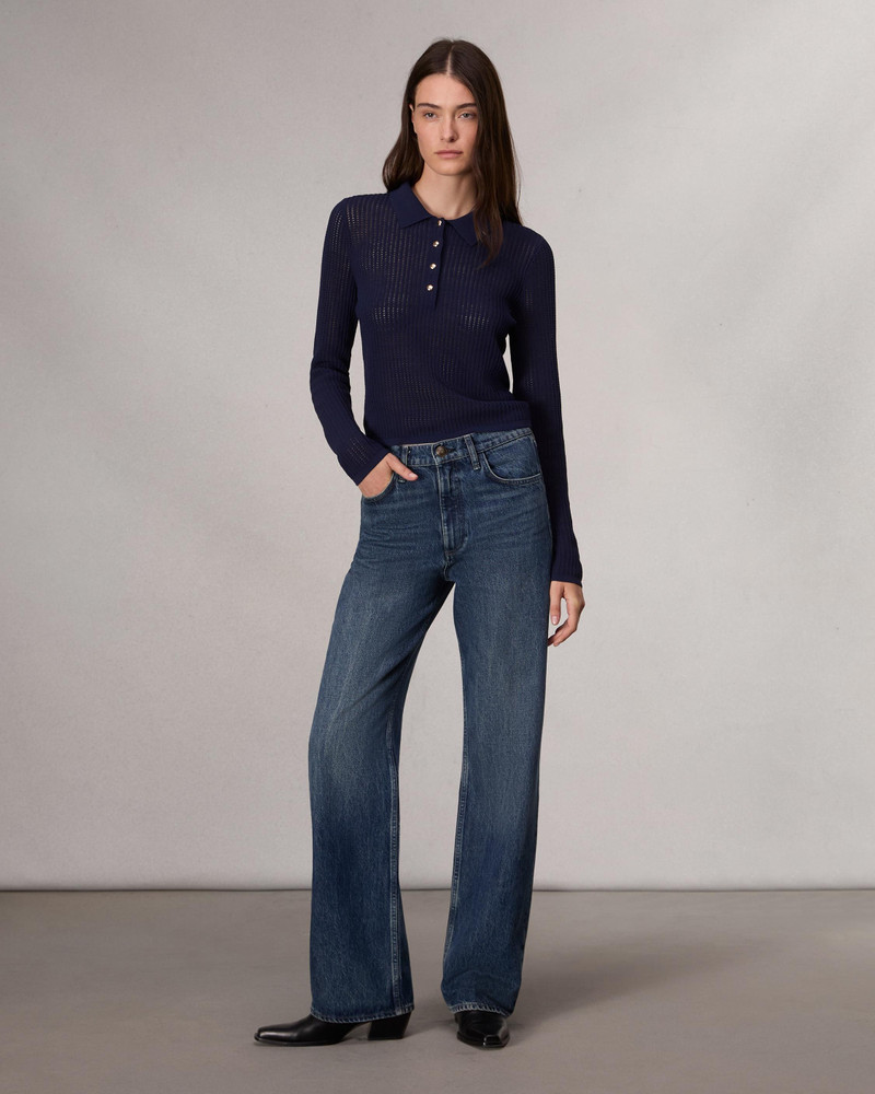 rag & bone Viola Polo Sweater outlook