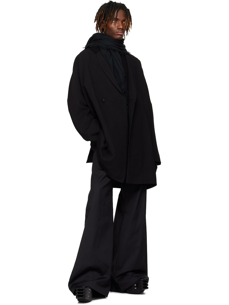 Rick Owens Black Hollywood Oversized Arrowhead Jacket outlook