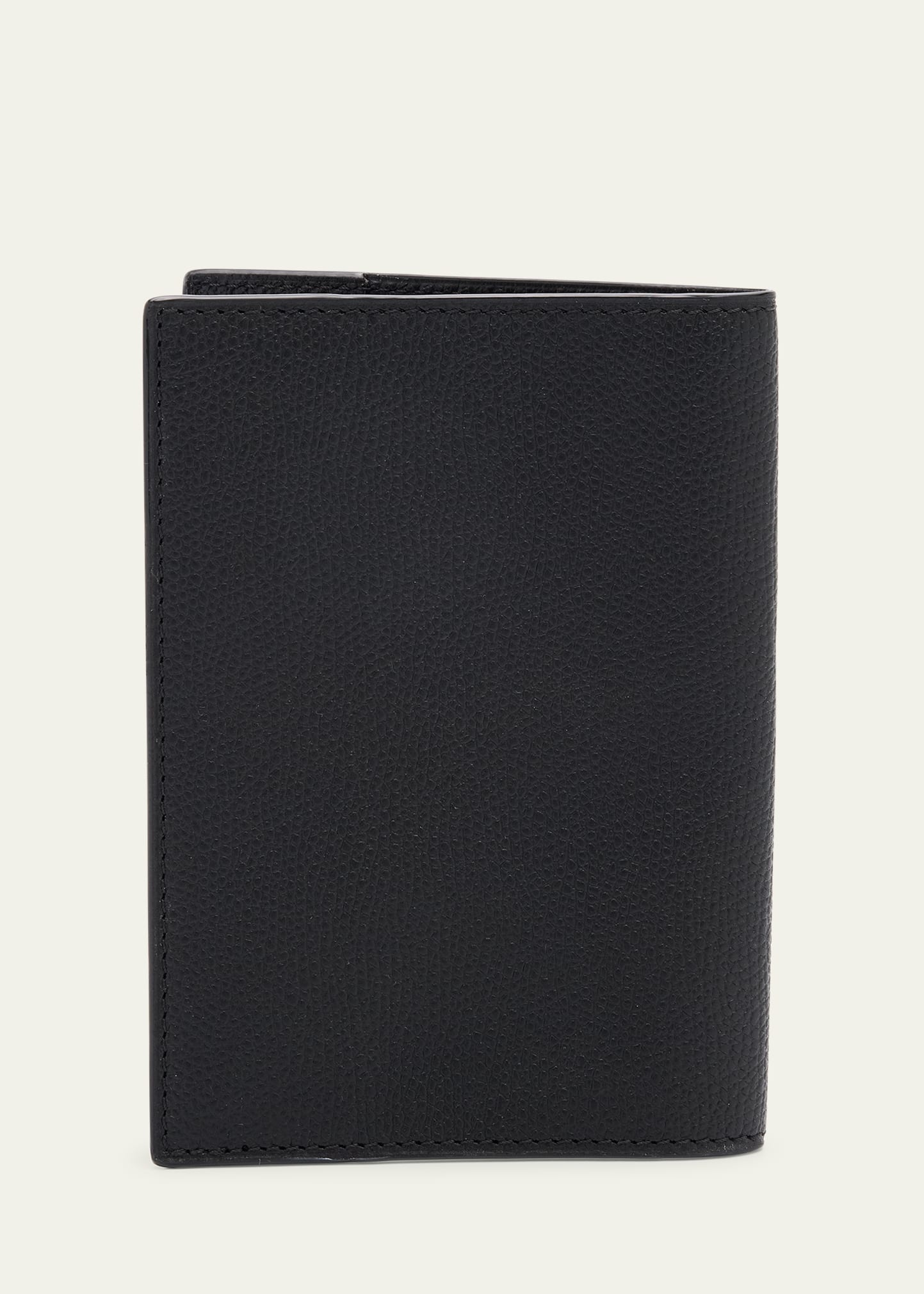 Men's Leather Passport Cover - 4