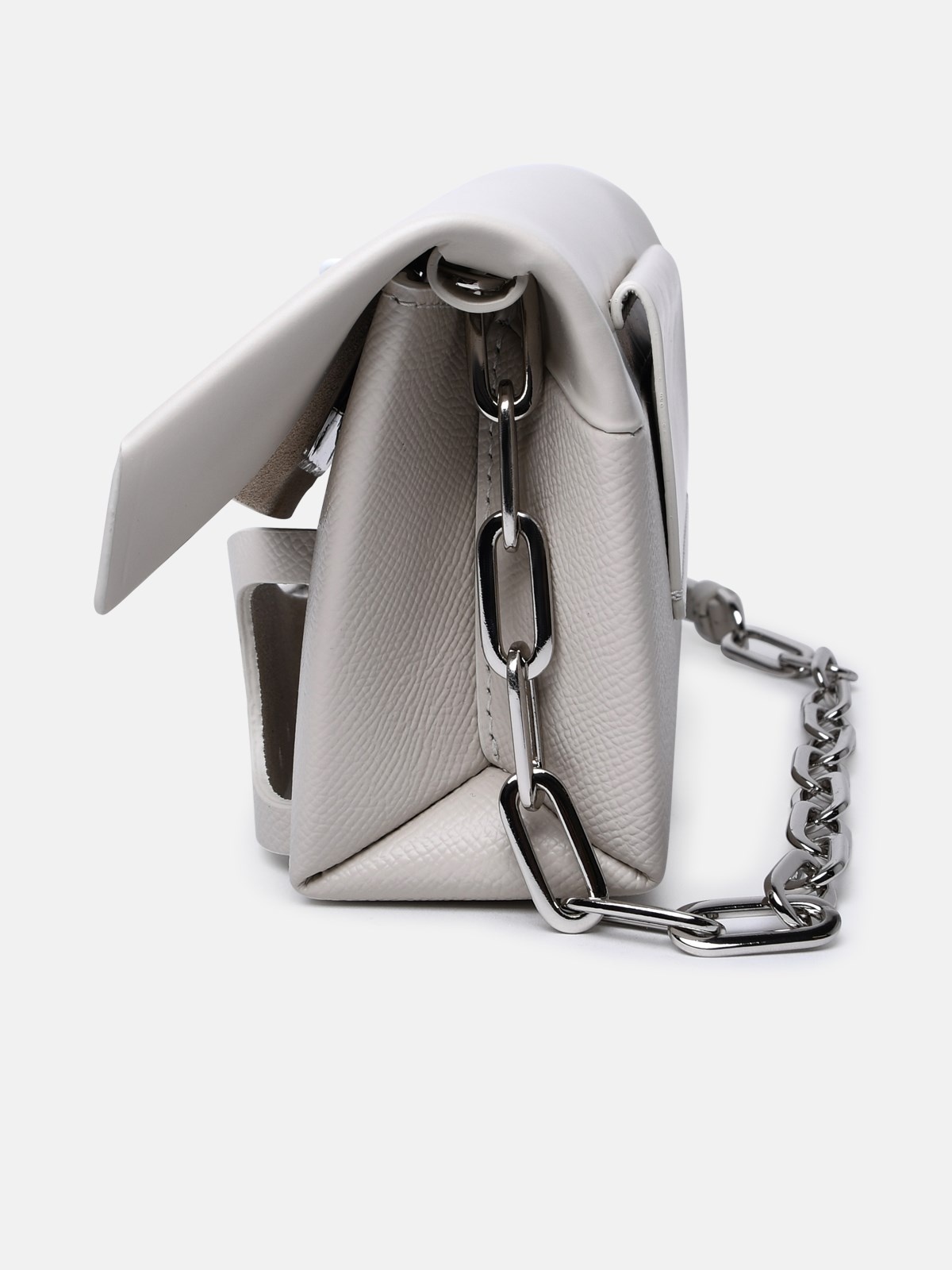 WHITE LEATHER BAG - 2